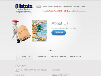Courier Website