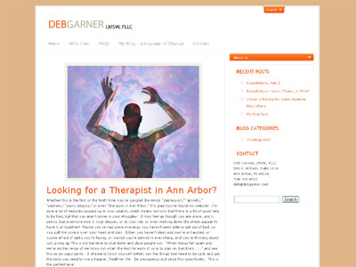Therapist Website