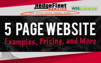 5 Page Website – Pricing, Examples, and More