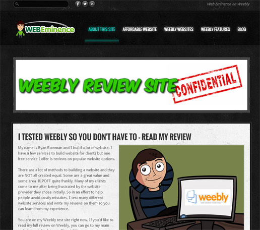 Weebly Example Site