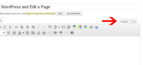 WordPress Visual Text Tabs