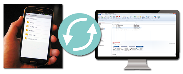 Syncing Email on Phone And Computer POP Style - Web Eminence