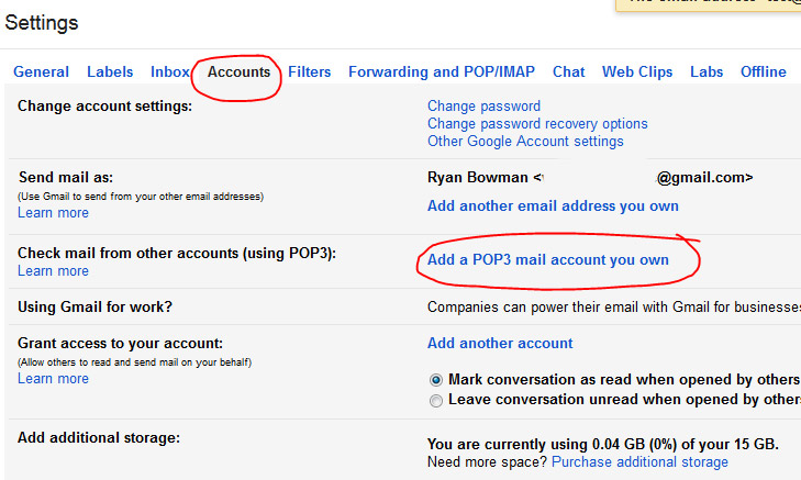 Add second email address to Gmail