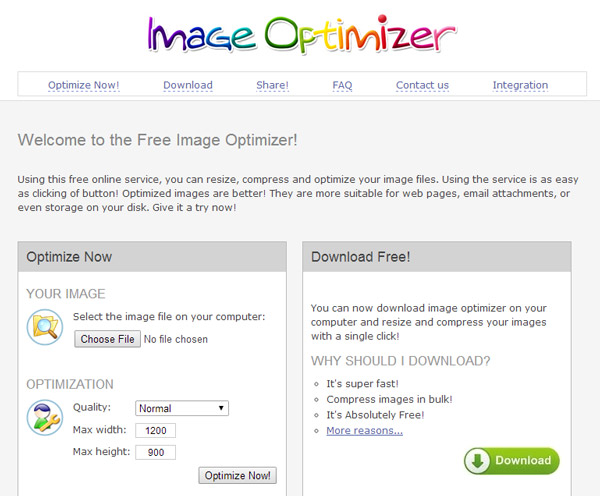 Using ImageOptimizer