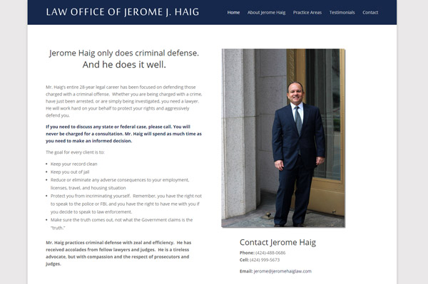 Lawyer Web Design From a Lawyer’s Perspective