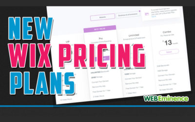 Wix Pricing Plans- Is Free Enough? Cost to Upgrade?
