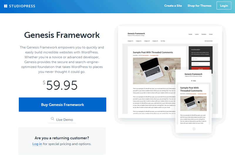 Genesis Framework WordPress