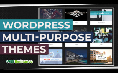 WordPress Multipurpose Themes – Don’t Overlook Them