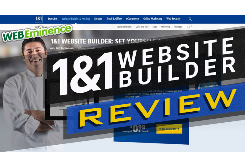 1&1 Website Builder Review