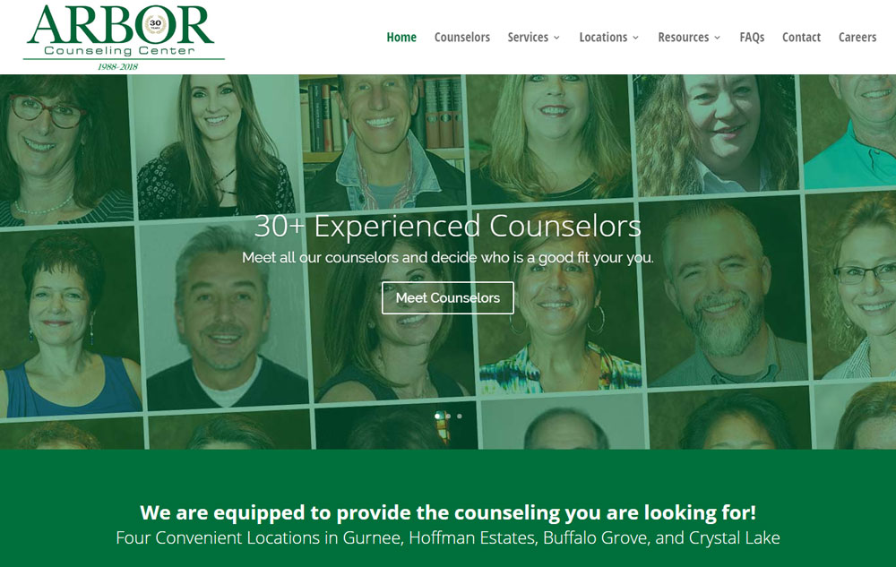 Counseling Website Home Page