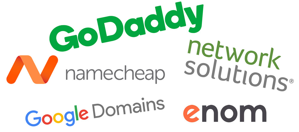 Top Domain Seller Logos