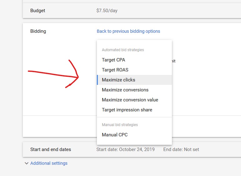 Manual CPC vs Maximize Clicks (2022) - Difference Between Manual CPC &  Maximize Clicks In Google Ads 