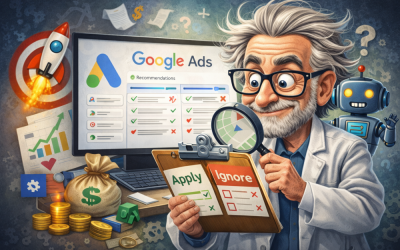 Google Ads Recommendations: What to Apply, What to Ignore, and What They Reveal About Google’s Strategy